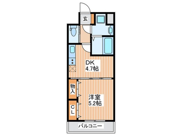 ＣＩＴＹ　ＳＰＩＲＥ鶴見の物件間取画像